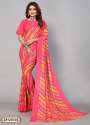 Casual Wear Poonam Georgette Saree with Blouse by Geet Gauri Fashion  thumb 14