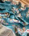 Chanderi silk saree with digital HD prints thumb 1