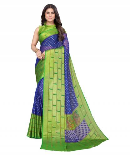 Chiffon Brasso ﻿Printed Saree