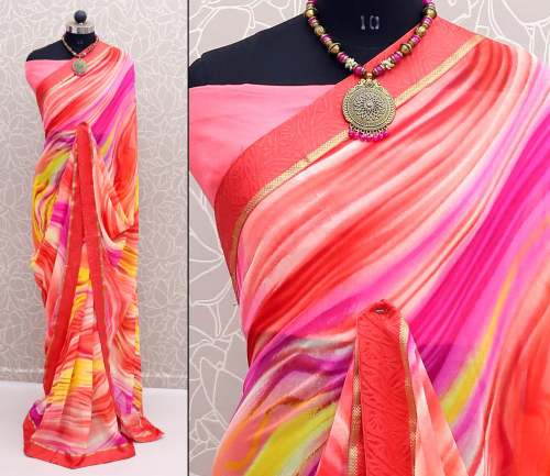 Chiffon Saree