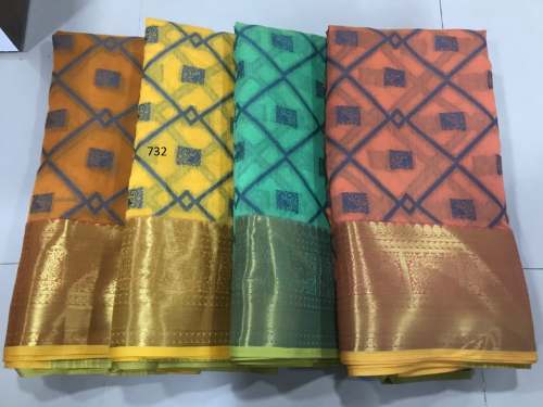 cotton silk banarasi saree