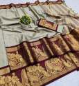 Cotton Silk in Exclusive Border Saree thumb 2