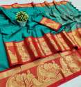 Cotton Silk in Exclusive Border Saree thumb 4