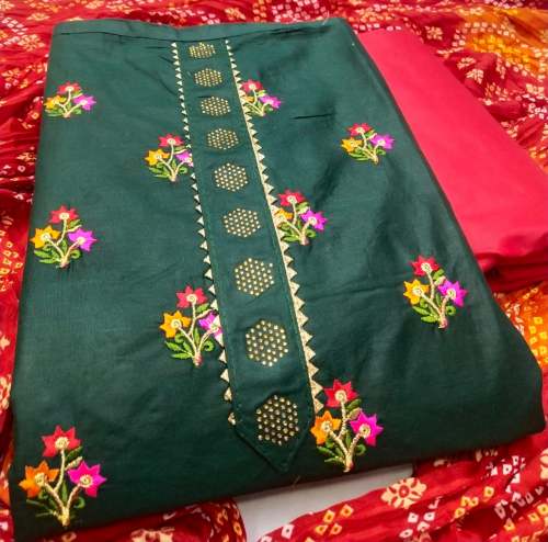 Designer Embroidery Dress Materials 