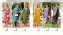 Designer Hand Work Viscose Silk Kurtis thumb 4