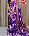  Dolla Cotton Silk Sarees with viscose jacquard border thumb 1