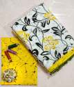 Fancy Block Printed Mulmul cotton Saree With Blouse  thumb 2