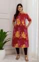 Fancy Cotton kurtas with pockets and wooden buttons