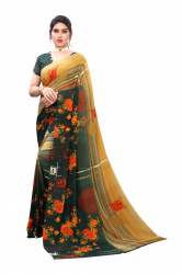 Fancy Georgette chiffon saree