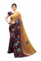 Fancy Georgette chiffon saree thumb 2