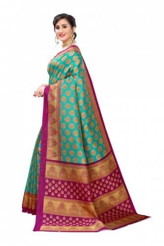  fancy kalamkari silk saree