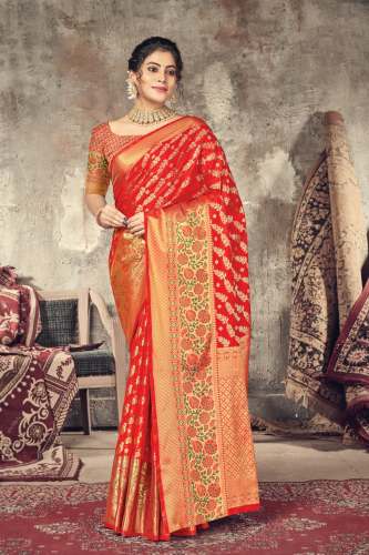  Fancy silk Rich Pallu Weaving saree