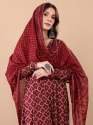 Festivel Wear Rayon Printed Kurtis Pant Set With Dupatta thumb 2