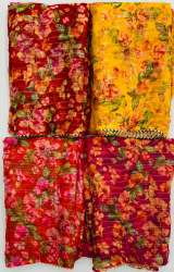 Geet Gauri Chiffon Prints Lining Jari Saree