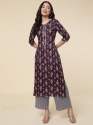 Geet Gauri cotton Kurta Palazzo set for summers thumb 1
