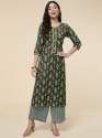 Geet Gauri cotton Kurta Palazzo set for summers thumb 2