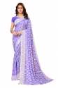 Geet Gauri Daily wear Poonam print lehariya saree with blouse thumb 1