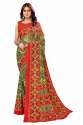 Geet Gauri Daily wear Poonam printed floral sareeï»¿ thumb 5