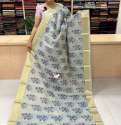 Geet Gauri Dolla cotton silk sarees with Digital printed beautiful classic Kalamkari design thumb 1