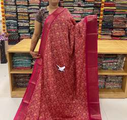 Geet Gauri Dolla silk sarees with digitally print beautiful classic Kalamkari print