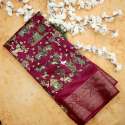 Geet Gauri exquisite Dola crape silk saree