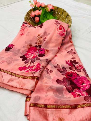 Geet Gauri Fancy Chiffon Saree