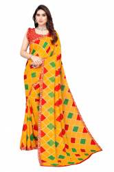 geet gauri fancy poonam printed saree