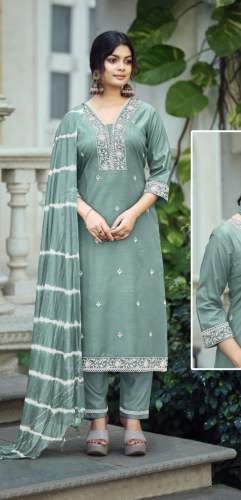 Geet Gauri Fashion Present 3 Pcs kurti set