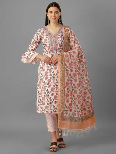 Geet Gauri Fashion Present Cotton kurti Set