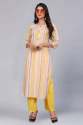 Geet Gauri Fashion Presents Cotton Kurti pant Set  thumb 3
