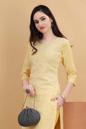 Geet Gauri Fashion Presents Cotton Kurti with Pant set 