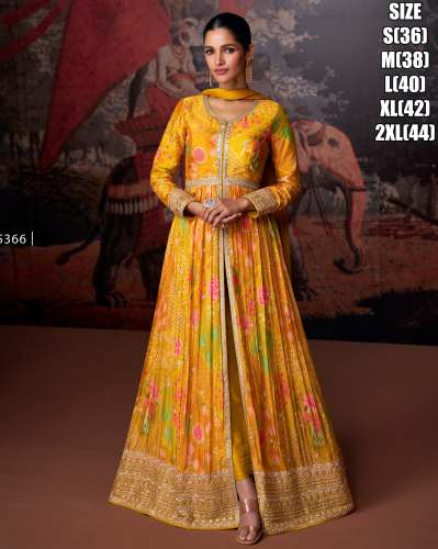 Geet Gauri Fashion Presents Designer Long Suit Collection  by geet gauri fashion
