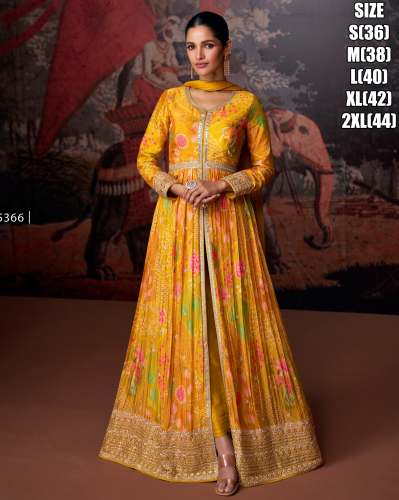 Geet Gauri Fashion Presents Designer Long Suit Collection 