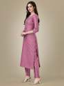 Geet Gauri Fashion Presents Designer Rayon Sequence Kurta pant set thumb 1