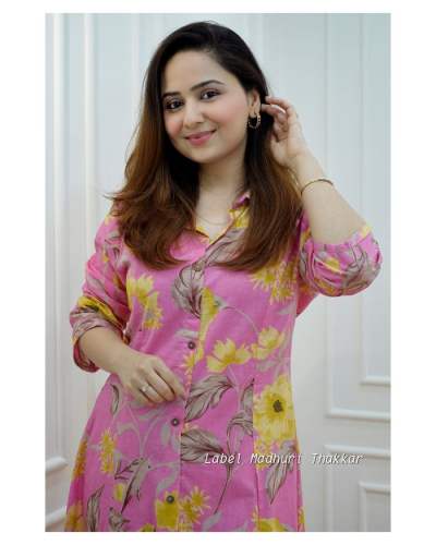 Geet Gauri Fashion Presents Pure Cotton Cord Set
