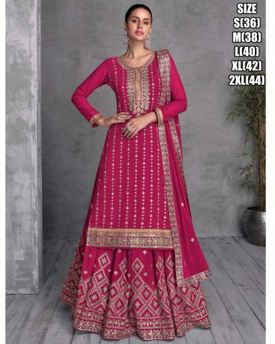 Geet Gauri Fashion Presents Real Georgette Designer Salwar Suit 