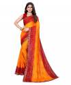 Geet Gauri georgette bandhani saree with foil  thumb 5