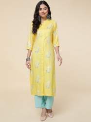 Geet Gauri Kurta Palazzo set for summer wear