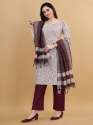 Geet Gauri Premium Cotton Kurti, pant & dupatta set thumb 3