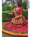 Geet Gauri Presents cotton Foil Print With Lace Designer Navratri Lehenga Choli thumb 11