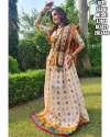 Geet Gauri Presents cotton Foil Print With Lace Designer Navratri Lehenga Choli thumb 5