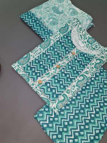 Geet Gauri Presents Cotton Three-Piece Suit
