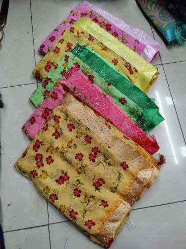 Geet Gauri Presents Fancy Weightless Saree with Sirovski Work all over saree