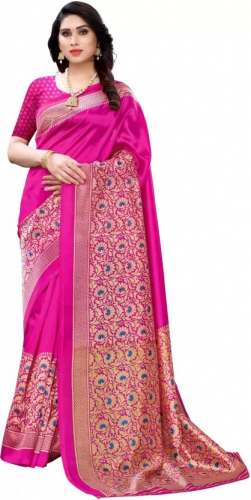 Geet Gauri Presents Lichi Silk Saree 
