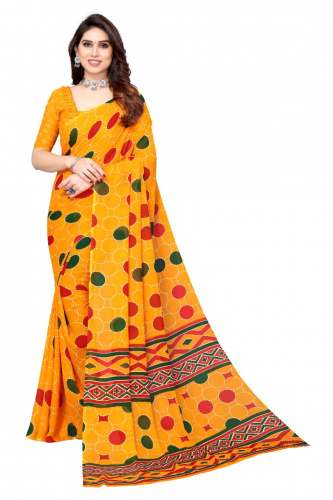 geet gauri printed saree