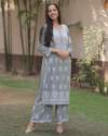 Geet Gauri Pure Chikankari kurta set  thumb 7