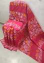 Geet Gauri pure mul mul cotton Hand Block printing saree with blouseï»¿