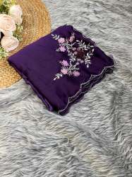 Geet Gauri Pure Soft Rangoli Silk Heavy Handwork Khatli Handwork Work Saree