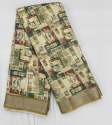 Geet Gauri soft cotton silk saree with digital printing thumb 12