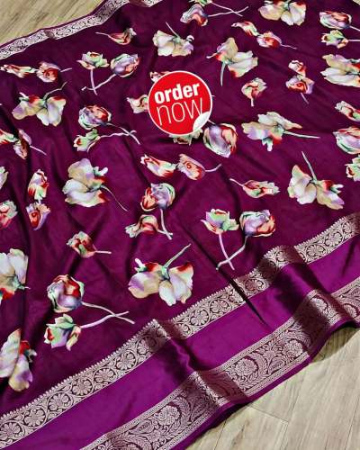 Geet Gauri Super Dolla Silks Digital Print saree